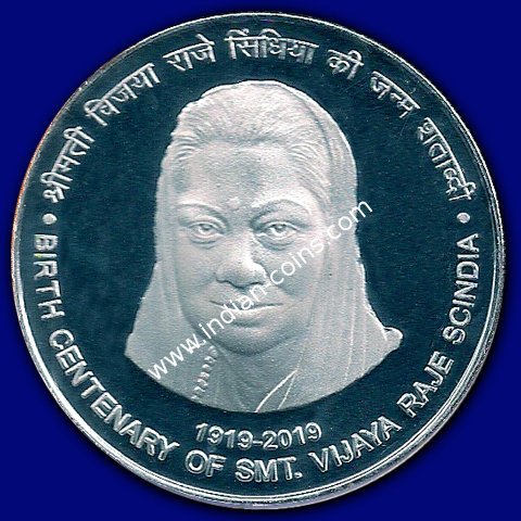 2019 : Birth Centenary of Smt. Vijaya Raje Scindia