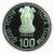 Commemorative Coins » 1996 - 2000 » 1999 : Chatrapathi Shivaji » 100 Rupees