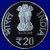 Commemorative Coins » 2013 - 2016 » 2013 : Acharya Tulsi Birth Centenary » 20 Rupees